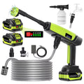 KABIHULA 21V Cordless Pressure Washer, with 2 x 4.0Ah Batteries
